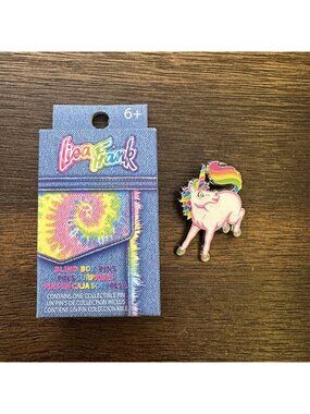 NEW Lisa Frank x Loungefly Markie Unicorn Glitter Enamel Mystery Pin Rare Chase